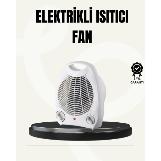 Mini Elektrikli Isıtıcı – Taşınabilir Fanlı Isıtma Sistemi