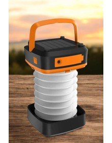 Güneş Enerjili Led Lamba Kamp Lambası Katlanabilir Lamba USB Şarjlı