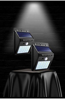 Güneş Enerjili Sensörlü Duvar Lambası Bahçe Lamba Suya Dayanıklı Bahçe Aydınlatma Güneş Enerjili Sensörlü Duvar Lambası Bahçe Lamba Suya Dayanıklı Bahçe Aydınlatma