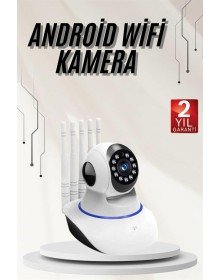 Güvenlik Kamerası Antenli Gece Görüşlü Sensörlü Harekete Duyarlı