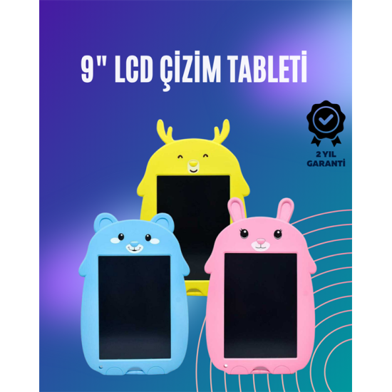Hafif ve Kompakt Tasarımlı Kağıtsız LCD Yazı Tahtası