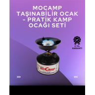 Hafif ve Kompakt Tasarımlı Taşınabilir Kamp Ocağı – Ergonomik Kullanım