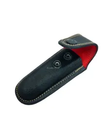 Hakiki Deri Çakı Kılıfı No:3 - 13 cm, Kemerlikli