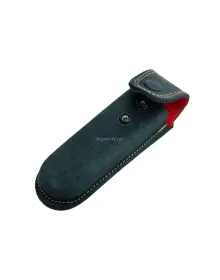 Hakiki Deri Çakı Kılıfı No:5 - 15 cm, Kemerlikli