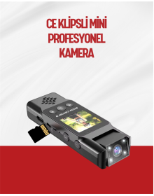 Hareket Algılayıcılı Taşınabilir Mini Kamera – 3MP Fotoğraf, Düşük Güç Tüketimi