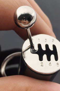 Hareketli Vites Kutusu Anahtarlık