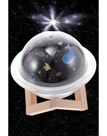 Hava Nemlendirici Projeksiyon Görünümlü USB Bağlantılı Aromaterapi