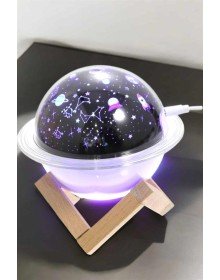 Hava Nemlendirici Projeksiyon Görünümlü USB Bağlantılı Aromaterapi