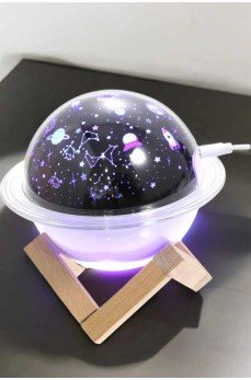 Hava Nemlendirici Projeksiyon Görünümlü USB Bağlantılı Aromaterapi