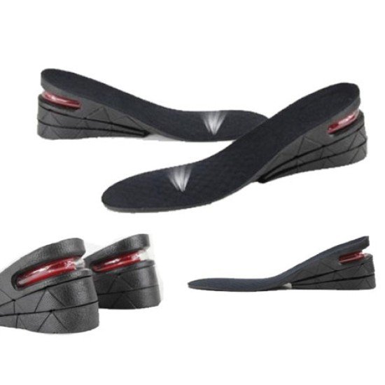 Hava Yastıklı Boy Uzatıcı Tabanlık Tam Boy (7 cm kadar) - 45 Numara Dolgu Topuk Hava Yastıklı Boy Uzatıcı Tabanlık Tam Boy (7 cm kadar) - 45 Numara Dolgu Topuk