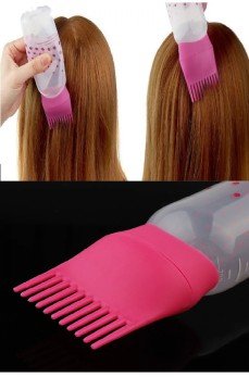 Hazneli Saç Boyama Aparatı-Taraklı Saç Bakımı Krem - Saç Yağı Uygulama Aparatı