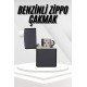 Hediyelik Zarif Model Siyah Benzinli Çakmak