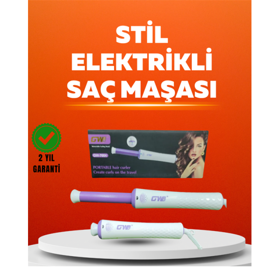 Hızlı Isınan, Kompakt ve Güvenli – Tüm Saç Tiplerine Uygun Kıvırma Cihazı