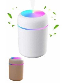 Humidifier LED Işıklı Mini Ortam Oda Kokusu Aromaterapi Buhardanlık