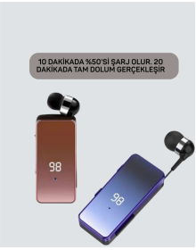 Ultra Hızlı Şarj Özellikli Type-C Bluetooth Kulaklık – 10 Dakikada %50 Şarj, 20 Dakikada Tam Dolum