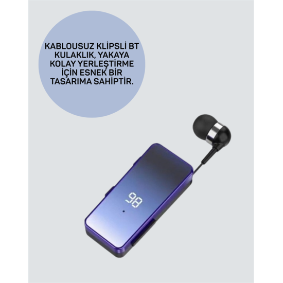 Otomatik Geri Sarma Mekanizmalı Kulaklık – Pratik Kullanım İçin Akıllı Kablo Yönetimi