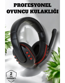 Yüksek Ses Kalitesi ve Aktif Gürültü Engelleme Özellikli Kablolu Mikrofonlu Kulaklık