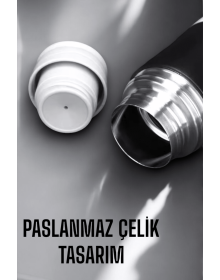 500 ml Kapasiteli Taşınabilir Basınçlı Termos Seti Günlük Kullanım için İdeal