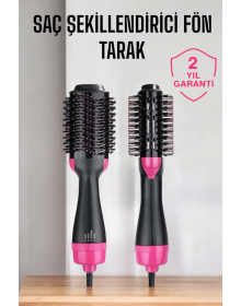 Fön Tarak Elektriklenmeyi Önleyen ve Parlaklık Veren Saç Şekillendirici
