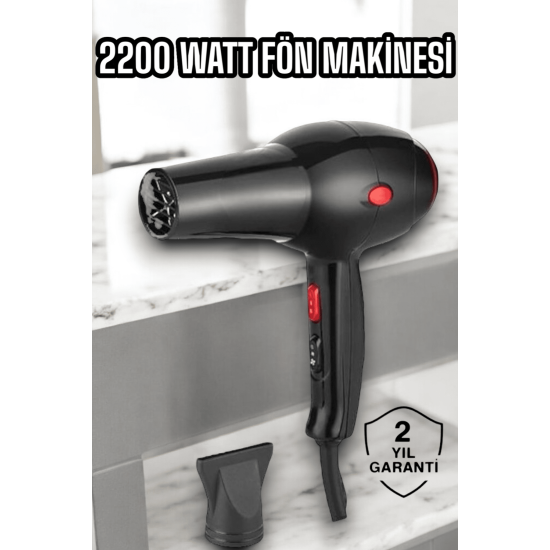 Soğuk ve Sıcak Üfleme Özellikli AC Motorlu Saç Kurutma Makinesi Soğuk ve Sıcak Üfleme Özellikli AC Motorlu Saç Kurutma Makinesi