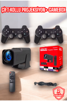 2000+ Oyun ve Popüler Uygulama Destekli Çok Fonksiyonlu Projeksiyon