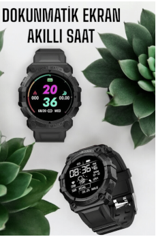 Unisex Tasarımıyla Klasik ve Spor Kombinlere Uygun Akıllı Saat