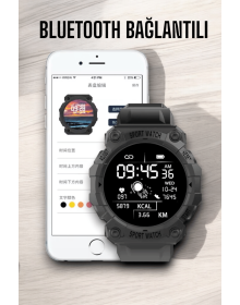 Unisex Tasarımıyla Klasik ve Spor Kombinlere Uygun Akıllı Saat