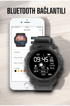 Unisex Tasarımıyla Klasik ve Spor Kombinlere Uygun Akıllı Saat