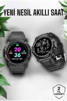 Bluetooth 5.0 Destekli Çok Fonksiyonlu Yeni Nesil Akıllı Saat