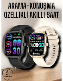 Suya Dayanıklı Bluetooth Akıllı Saat GPS, Adımsayar, Nabız & Sağlık Takibi