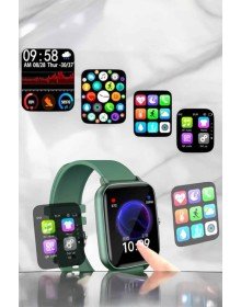 Titreşimli, Sağlık Takipli, Yeni Nesil Akıllı Saat  400mAh Batarya Kapasiteli