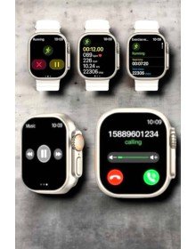 Suya ve Toza Dayanıklı 45 MM Akıllı Saat Bildirim ve Cevapsız Çağrı Görüntüleme