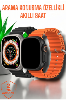 Suya ve Toza Dayanıklı 45 MM Akıllı Saat Bildirim ve Cevapsız Çağrı Görüntüleme