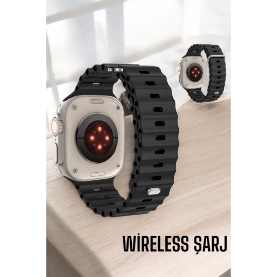 45 MM Gri Kasa Ultra Akıllı Saat Sesli Görüşme, Sağlık Takibi, Suya Dayanıklı 45 MM Gri Kasa Ultra Akıllı Saat Sesli Görüşme, Sağlık Takibi, Suya Dayanıklı