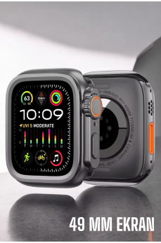 45 MM Gri Kasa Ultra Akıllı Saat Sesli Görüşme, Sağlık Takibi, Suya Dayanıklı