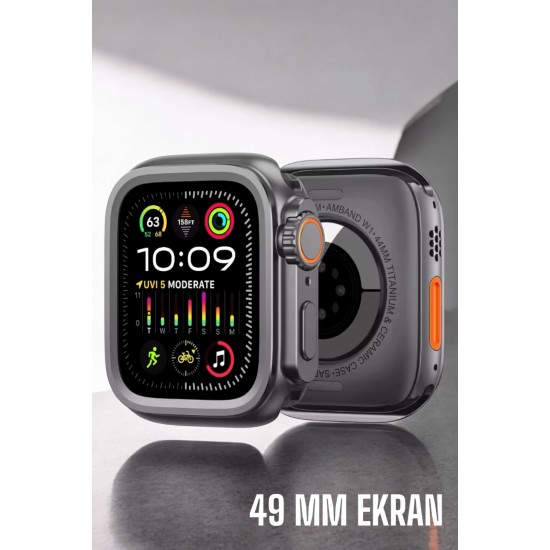 45 MM Gri Kasa Ultra Akıllı Saat Sesli Görüşme, Sağlık Takibi, Suya Dayanıklı 45 MM Gri Kasa Ultra Akıllı Saat Sesli Görüşme, Sağlık Takibi, Suya Dayanıklı