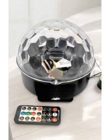 Bluetooth ve Uzaktan Kumandalı Çok Renkli Masaüstü Disko Topu