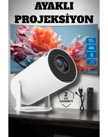 USB ve Kablosuz Bağlantı Özellikli 5000 Saat Ampul Ömürlü Projeksiyon