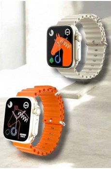 49MM Ekranlı, Kan Basıncı ve Adımsayar Özellikli Bluetooth Akıllı Saat