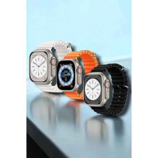 Uyku ve Nabız Takipli, Wireless Şarjlı Akıllı Saat Android ve iOS Uyumlu