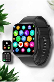 Akıllı Saat iOS ve Android ile Uyumlu Şık ve Çok Fonksiyonlu