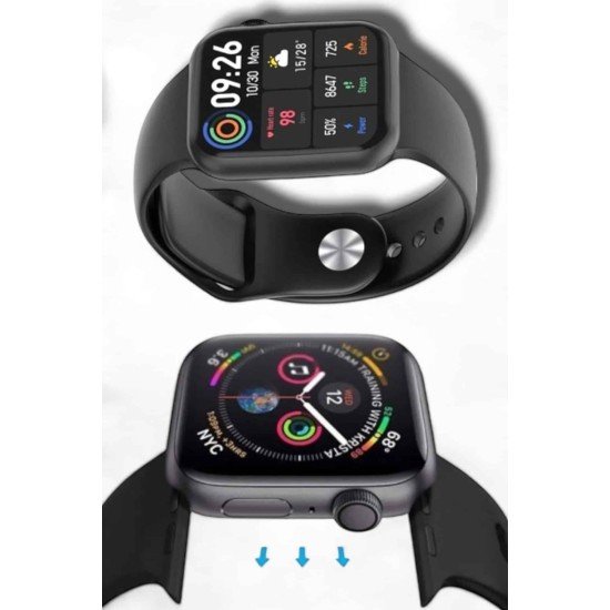 Akıllı Saat Sağlık Takibi ve Akıllı Özelliklerle Donatılmış Modern Akıllı Saat