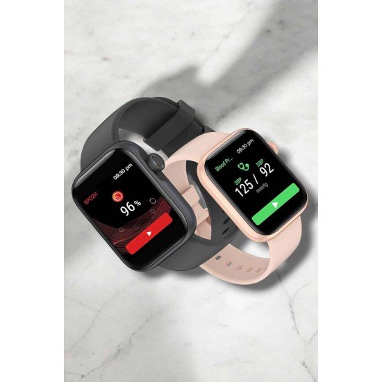 Akıllı Saat Adım Sayar, Kalp Atışı İzleme Dokunmatik Bluetooth Bağlantılı Akıllı Saat Adım Sayar, Kalp Atışı İzleme Dokunmatik Bluetooth Bağlantılı