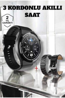 Akıllı Saat Uyku Ve Sağlık Takibi Bildirim Görme Arama Cevaplama