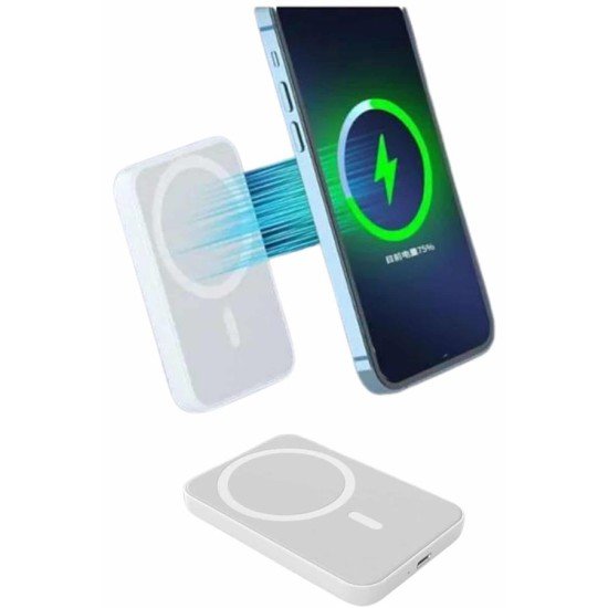 İOS Uyumlu Magsafe Kablosuz 15w Şarj Powerbank Magesafe