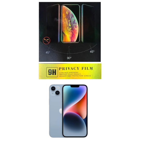 iPhone 14 Plus Hayalet Ekran Koruyucu Kırılmaz Cam