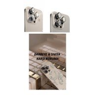 iPhone 16 Pro Max Kamera Lens Koruyucu Naturel