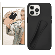 iPhone 16 Pro Max Lip Gloss Kılıf Siyah iPhone 16 Pro Max Lip Gloss Kılıf Siyah