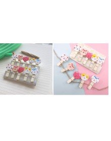 İpli Mandallı Kedili Fotoğraf Albümü Kedi Kafası Şekilli Mandal