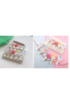 İpli Mandallı Kedili Fotoğraf Albümü Kedi Kafası Şekilli Mandal